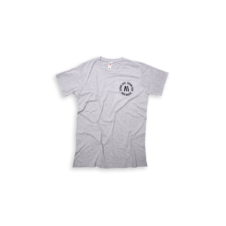 ASS MAGIC T-SHIRT GREY MELANGE – ASS MAGIC Chamois Cream