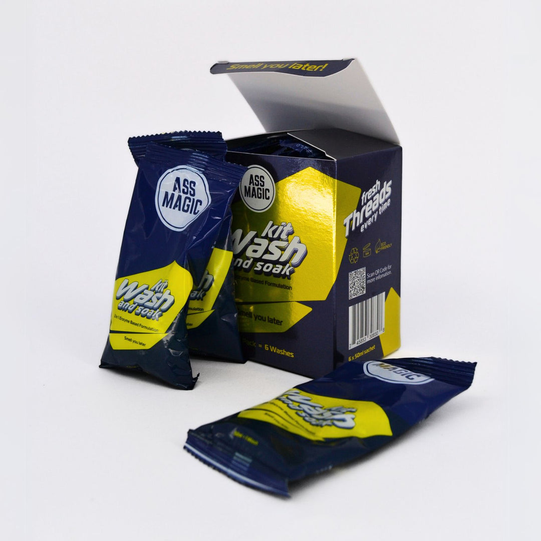 ASS MAGIC Kit Wash Travel Pack - 6 x 50ml – ASS MAGIC Chamois Cream